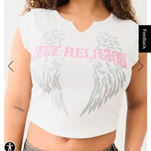 True Religion Crop Top